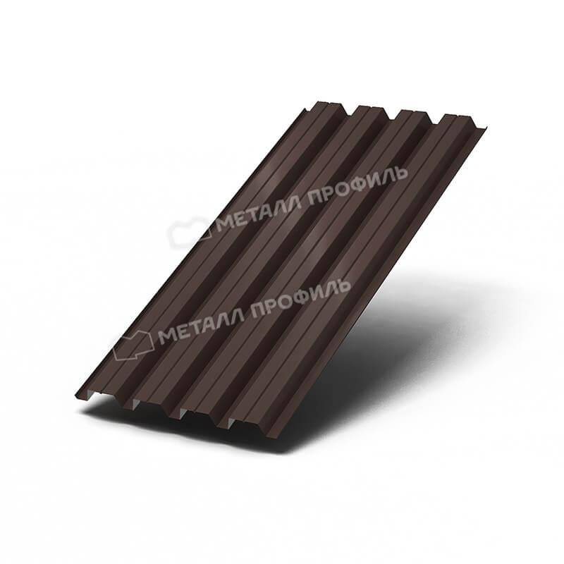 Фото: Профнастил Н60 х 845 - B (VALORI-20-DarkBrown-0.5) в Коломне