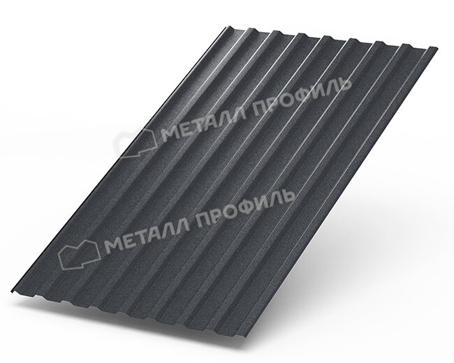 Профнастил МП20 х 1100 - R (Steelmatt-20-7024-0.4±0.08мм) в Коломне