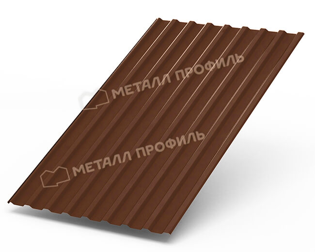 Профнастил МП20 х 1100 - B (PURETAN-20-RR750-0.5) в Коломне