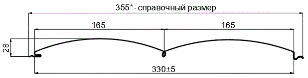 Фото: Сайдинг Woodstock-28х330 (ECOSTEEL_T-12-Золотой Орех-0.45) в Коломне