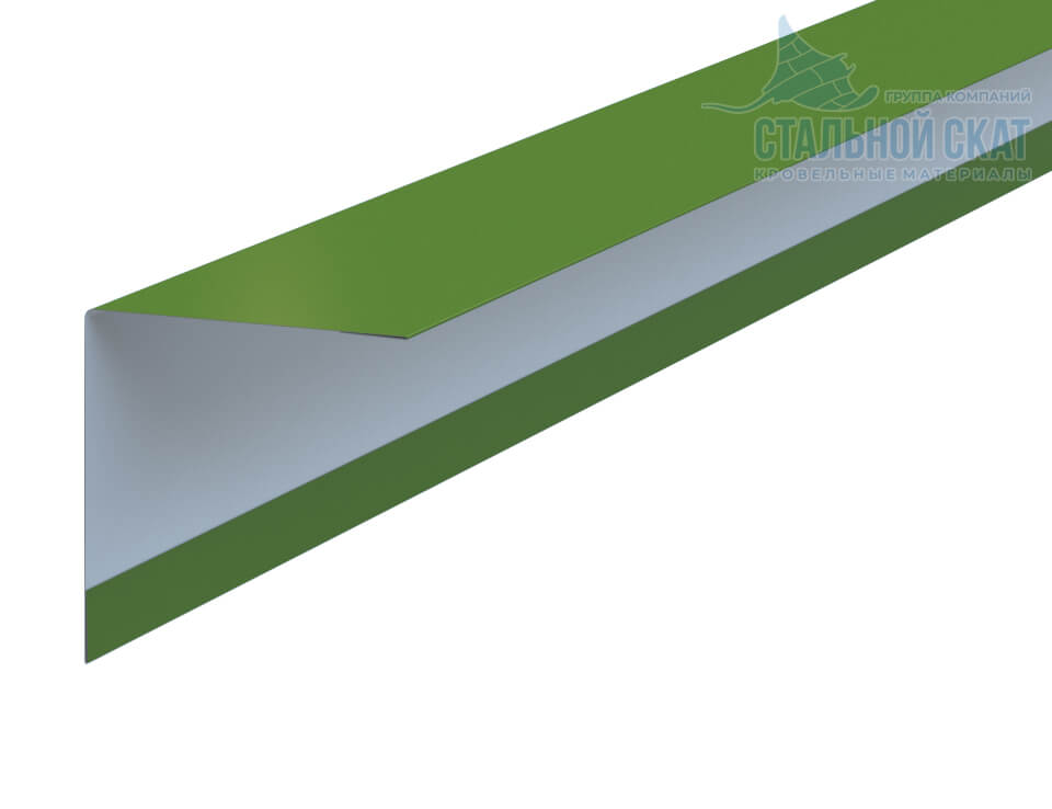 Планка угла наружного 50х50х3000 NormanMP (ПЭ-01-6018-0.5) в Коломне