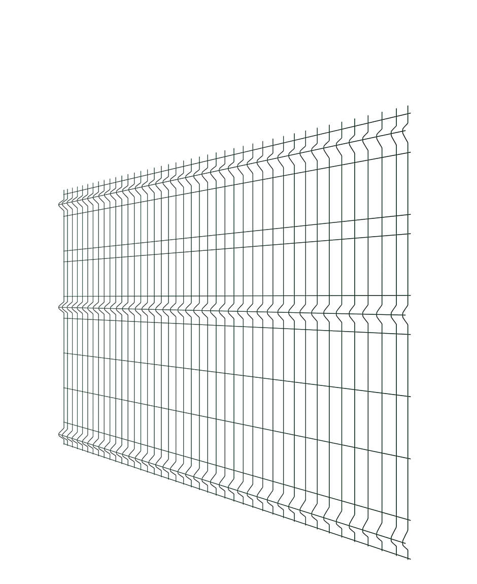 Панель Fine 1,73х2,5 RAL 6005 Grand Line (60х235)