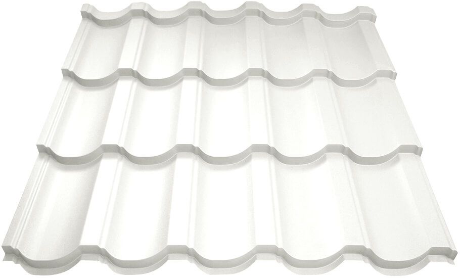 Металлочерепица МП Трамонтана-X NormanMP (ПЭ-01-9010-0.5)