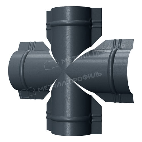 Четверник для круглого конька R110 (MattMP-20-7024-0.5)